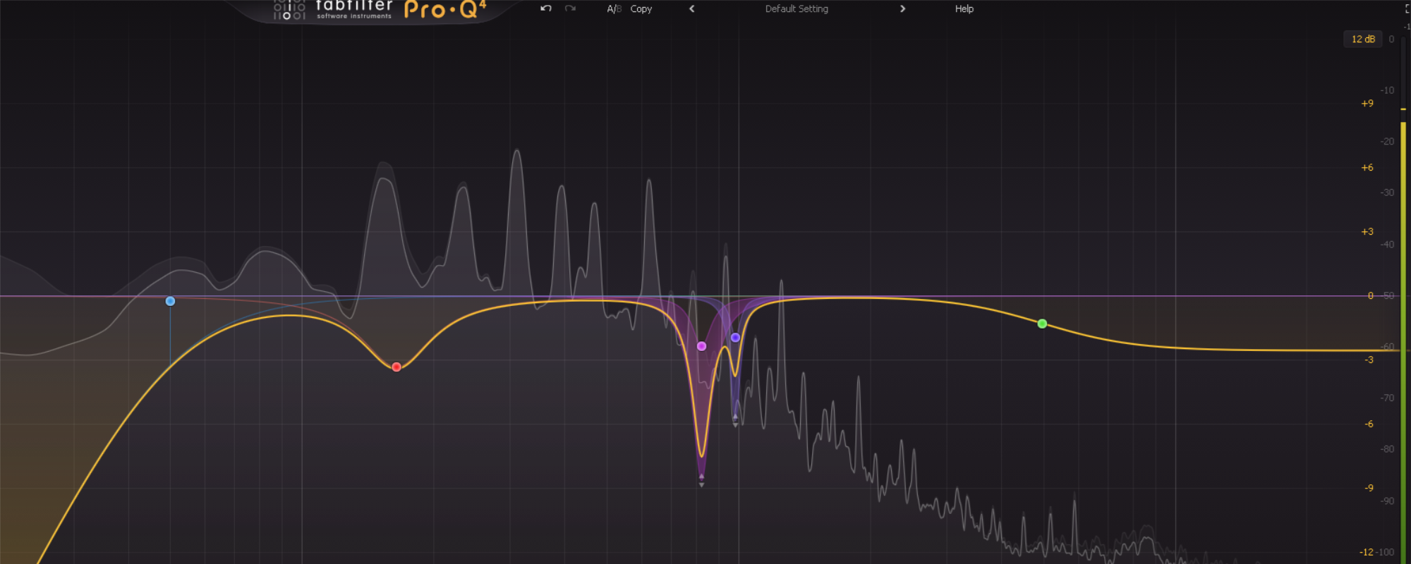 dynamic eq Fabfilter Pro-Q 4